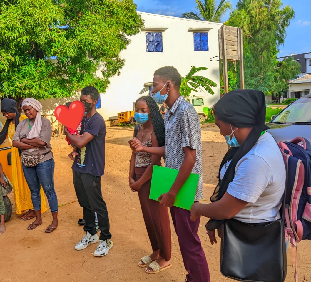 Séance de sensibilisation à la CDEF Mangarivotra – Mahajanga