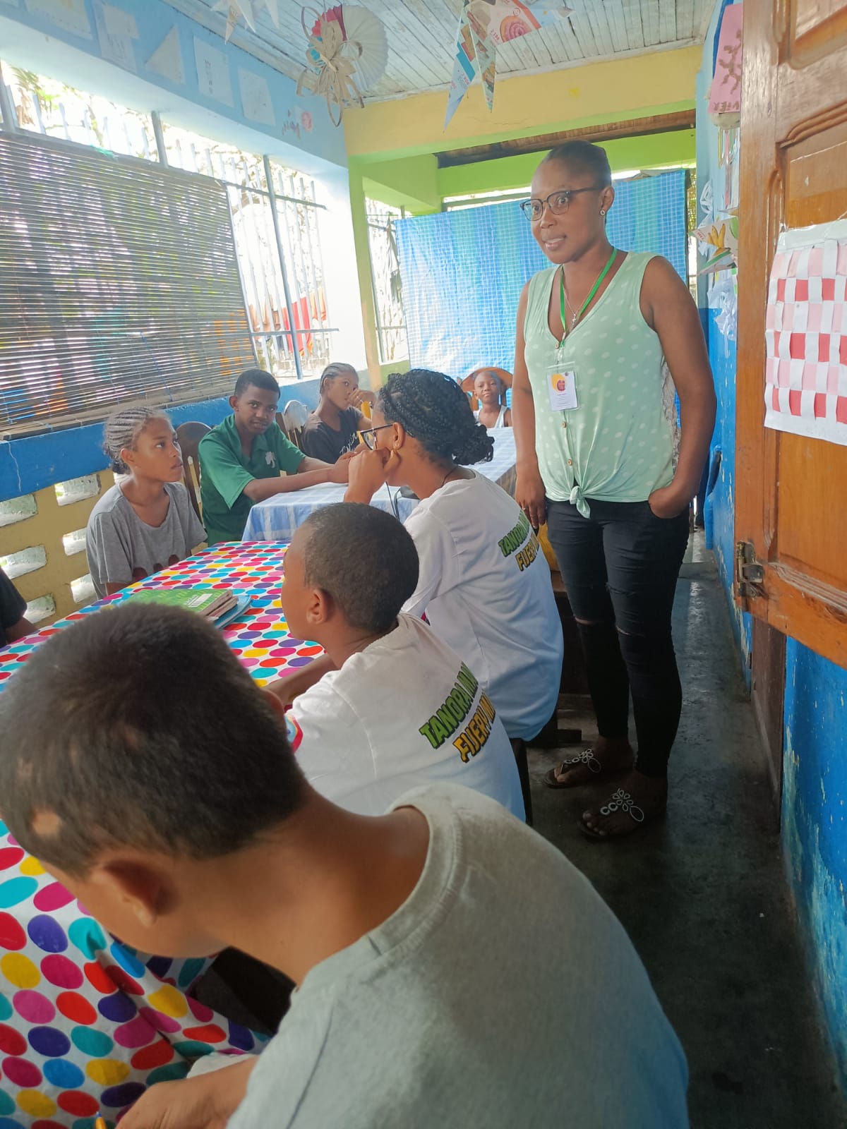 Séance de sensibilisation au Centre FANOVOZANTSOA – Mahajanga
