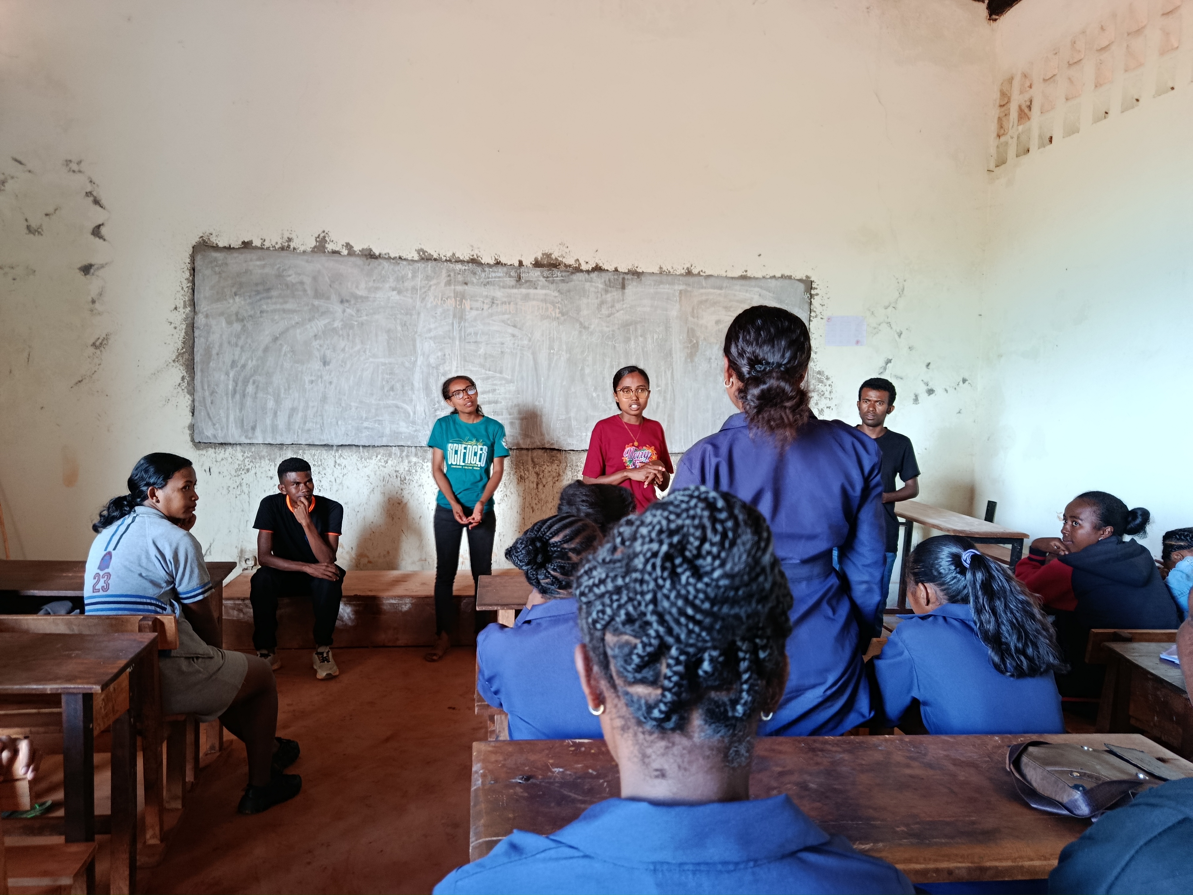 Sensibilisation au Lycée Technique et Professionnel d'Ambalavao